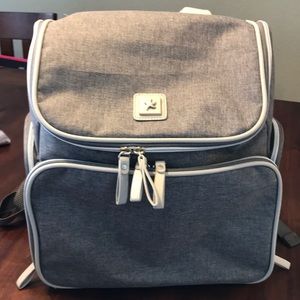 Bananafish Breastpump/diaper backpack bag